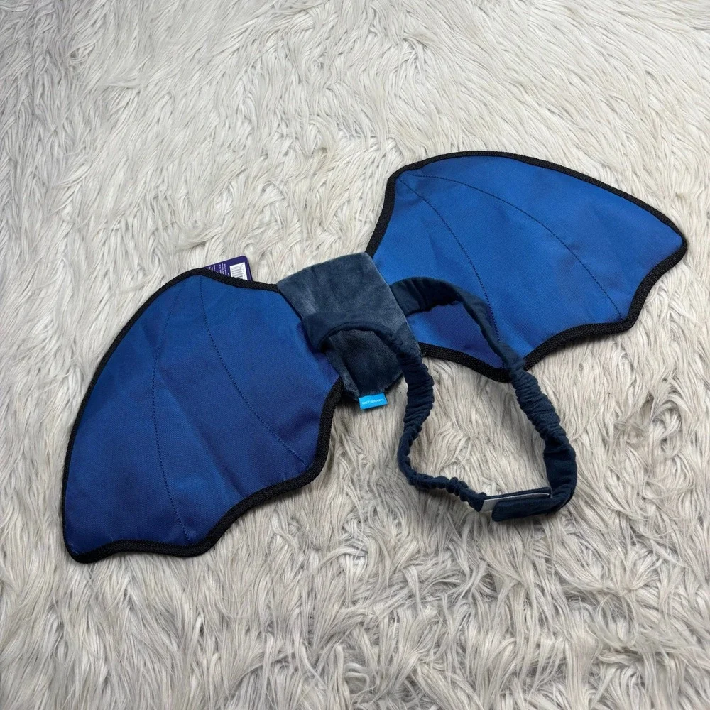 NWT Bark Dog Doggo Dragon Wings Costume Accessory Blue - L 50+ lbs